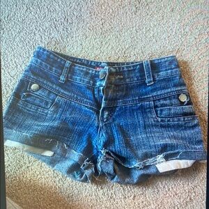 Denim Blue Women's Jean Shorts